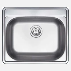 Lavello 1 vasca Idrostile Cidra 500x180 mm satinato
