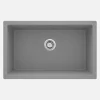 Lavello 1 vasca incasso Idrostile Colón 500x204 mm grigio metallizzato