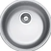 Lavello da incasso Ø 43,5 cm inox