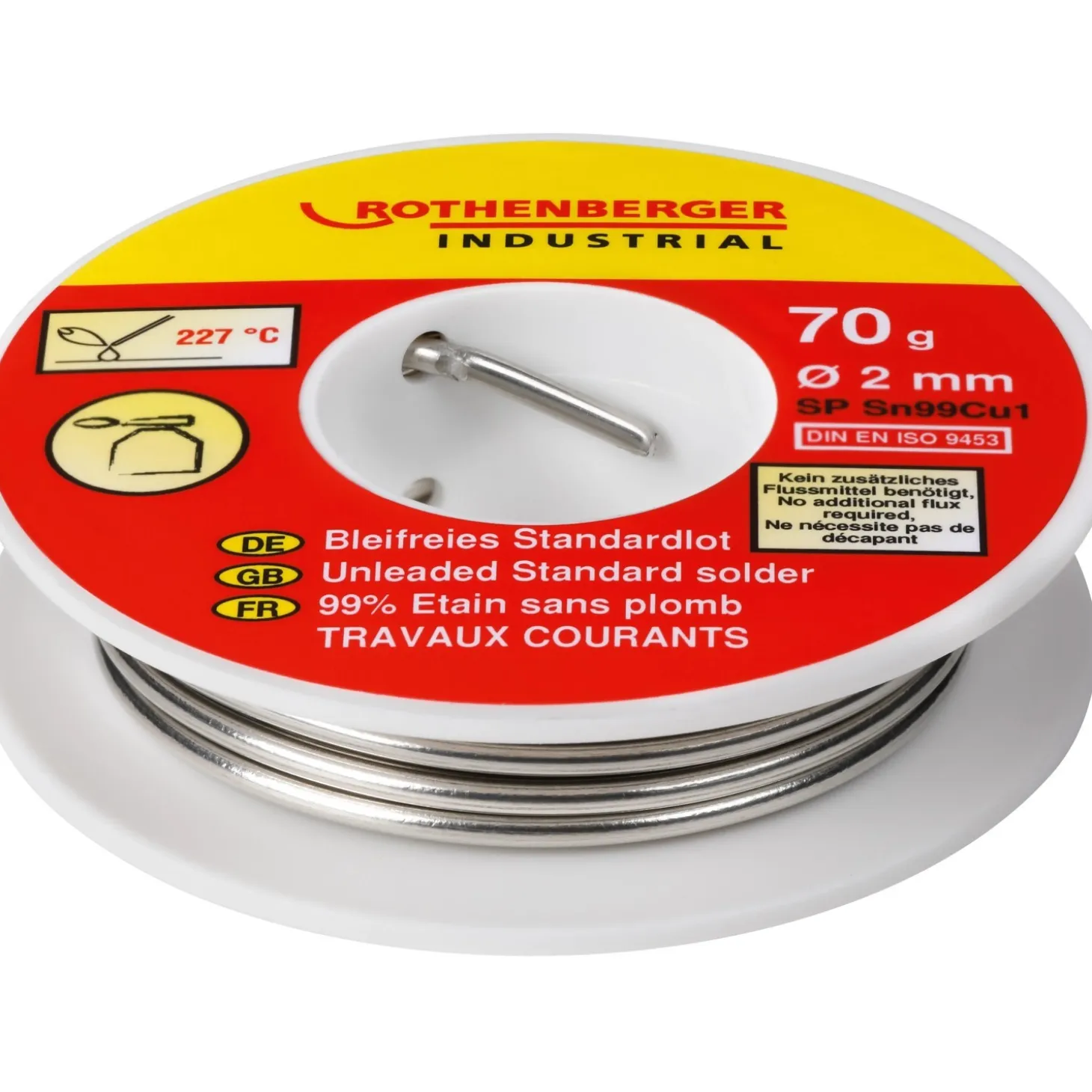Lega per brasatura standard Rothenberger senza piombo 70 g