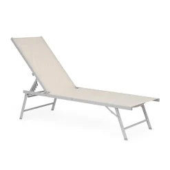 Lettino Cayo grigio ghiaccio