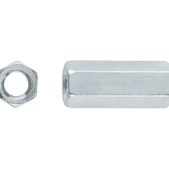 LUX-TOOLS Dado esagonale LUX-TOOLS prolungato M6x30 zincato 4 pz