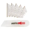 LUX-TOOLS lama per taglierino trapezoidale 0,4 mm Comfort