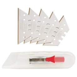 LUX-TOOLS lama per taglierino trapezoidale 0,4 mm Comfort