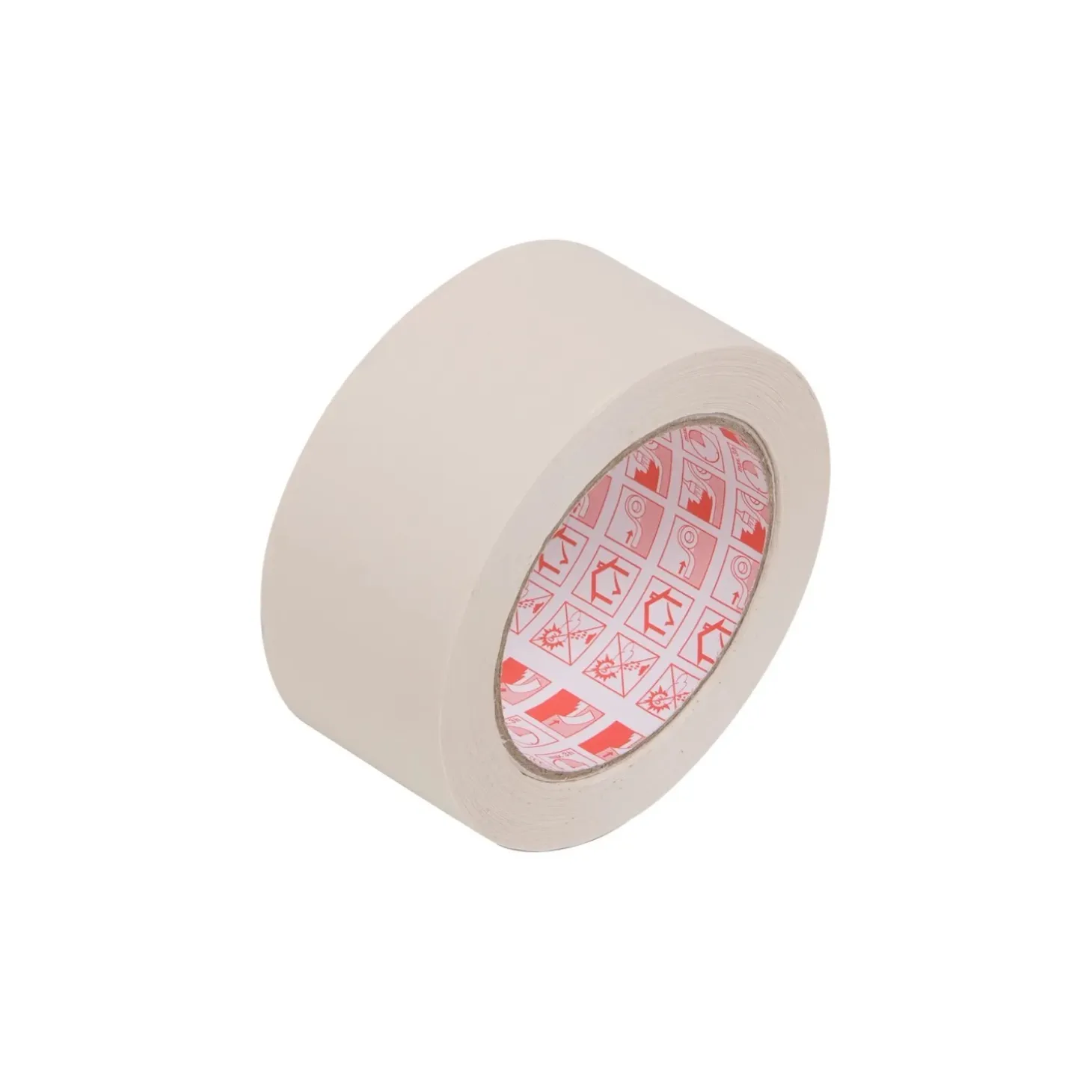 LUX-TOOLS Nastro adesivo in carta semicrespata LUX-TOOLS 50 mm x 50 m beige