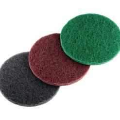 LUX-TOOLS set dischi fibra abrasiva per levigatrice rotorbitale Ø 125 mm