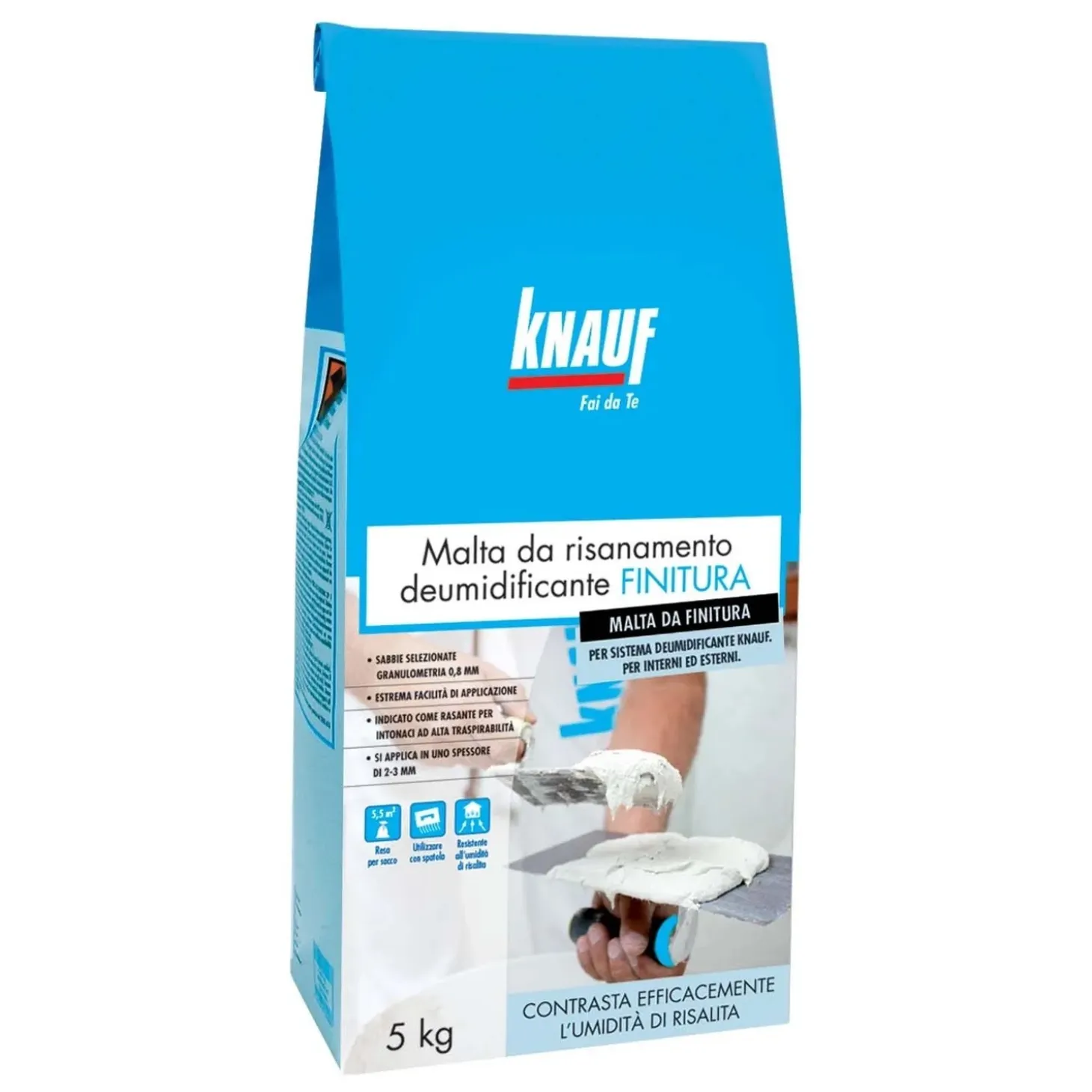 Malta risanamento deumidificante Knauf 5Kg