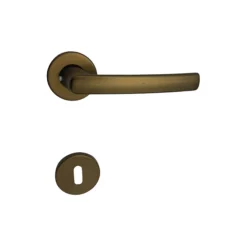Maniglia in alluminio modello Taormina finitura alluminio bronzato