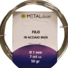 Matassina filo in acciaio inox Ø 1,0 mm x 7 mt 50 gr.