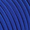 3 m cavo tessile rotondo 2 x 0,75 mm² blu