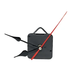 Meccanismo per orologio con lancette a goccia 13x5x0,2 cm