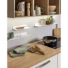 Mensola bagno Alluminia Format 60x13 cm bianco
