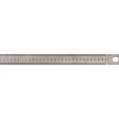 Metrica riga in acciaio lucida 30 mm x 1 mm x 500 mm