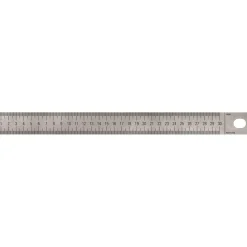 Metrica riga in acciaio lucida 30 mm x 1 mm x 300 mm