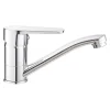 Miscelatore lavabo Bauta con bocca girevole cromo
