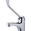 Miscelatore lavabo con leva clinica kiara