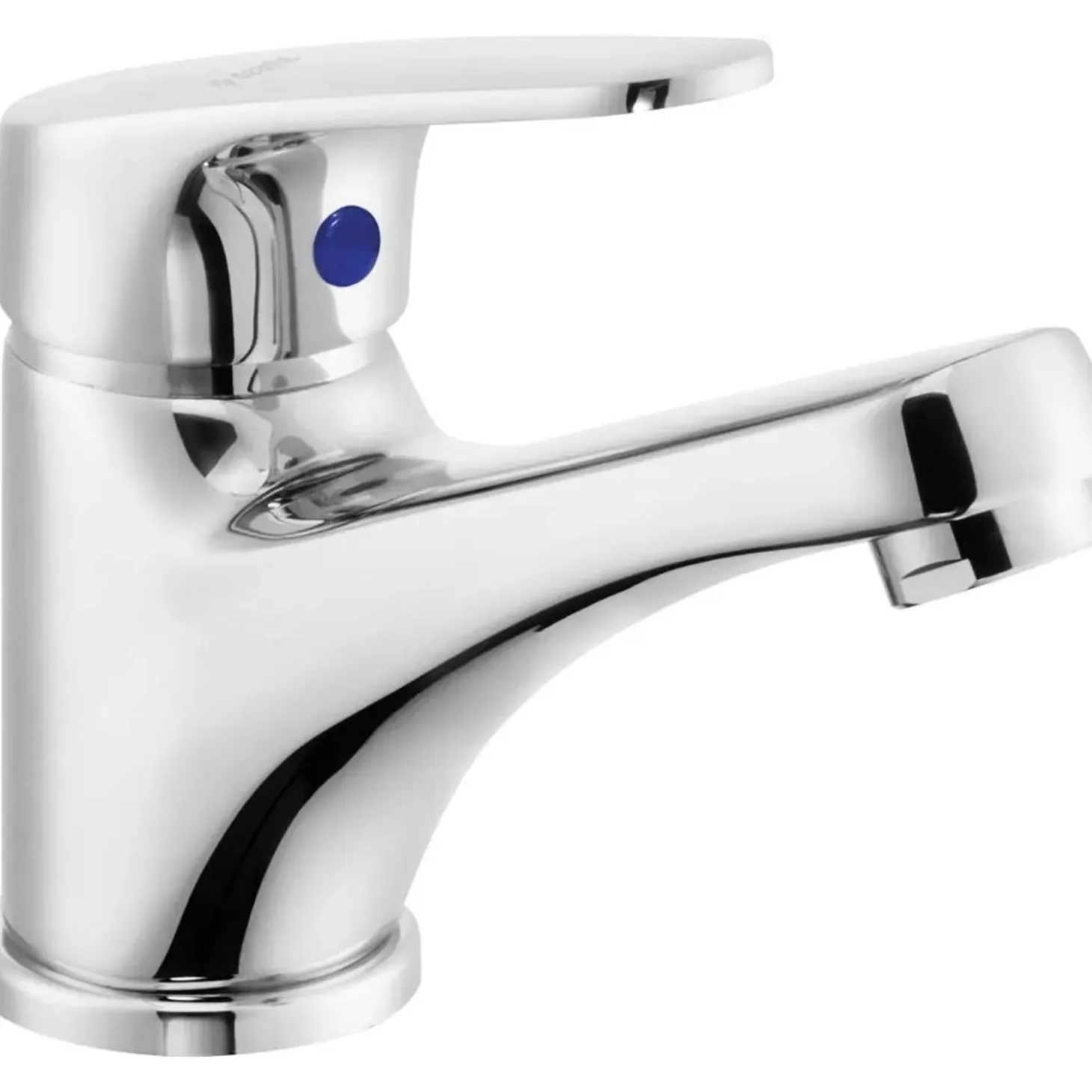 Miscelatore lavabo per acqua fredda o mista cromo H60 L155 P170 mm
