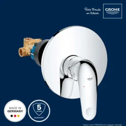 Miscelatore monocomando Swift incasso doccia cromo