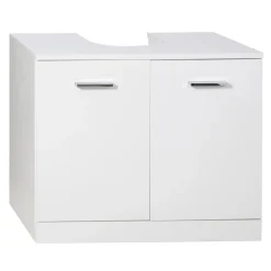 Mobile bagno a terra 65x54 cm bianco lucido