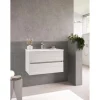Mobile bagno con lavabo integrale sospeso Zeno 52x46x81 cm legno