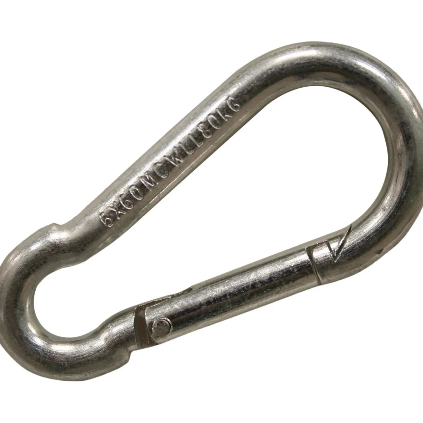 Moschettone pompiere Ø 6 mm