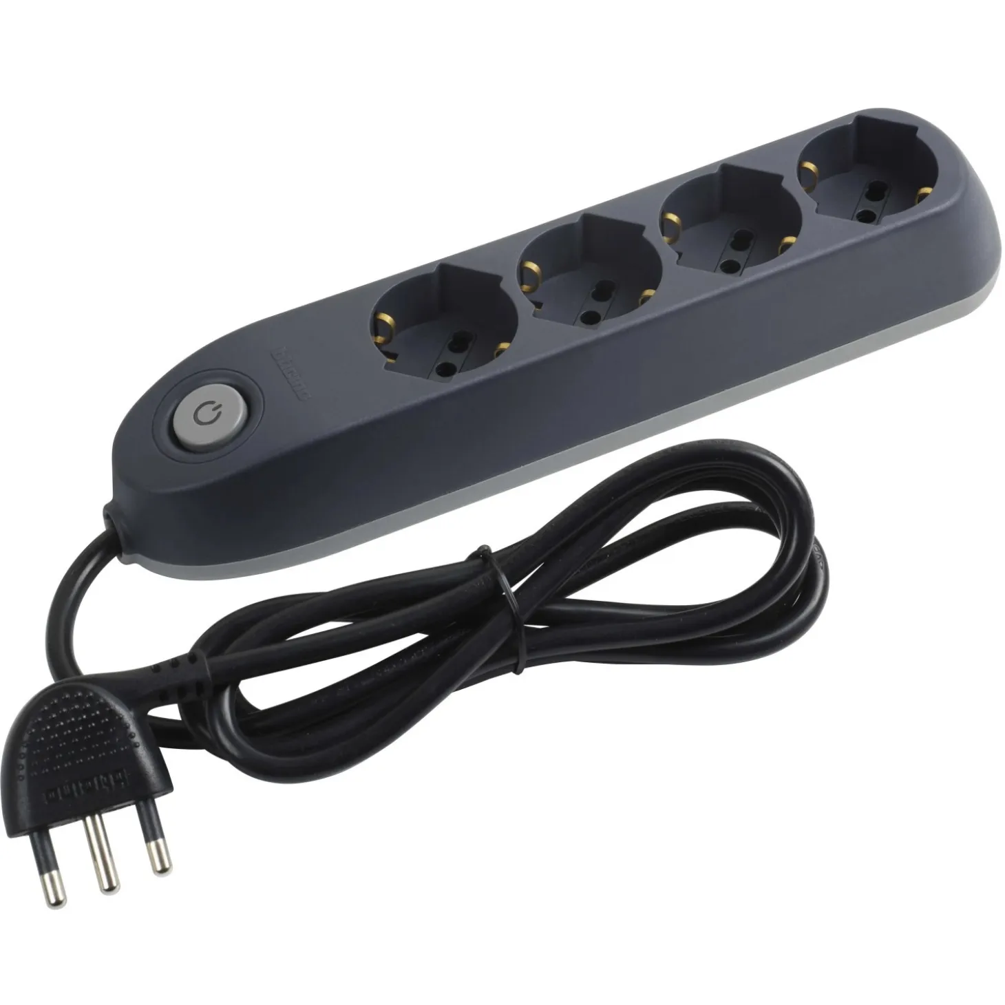 Multipresa 4 prese universali Bticino Poker 3.500 W grigio
