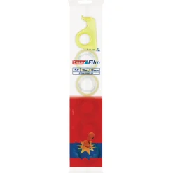 Nastro adesivo multiuso Tesa 19 mm x 10 m trasparente 5 pz