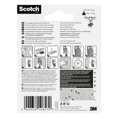 Nastro adesivo per fissaggio Scotch Extreme Fasteners 25x75 mm trasparente