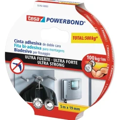 Nastro biadesivo ultra forte Tesa 5 m x 19 mm