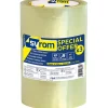 Nastro imballaggio Syrom trasparente 48 mm x 50 m 3 pz