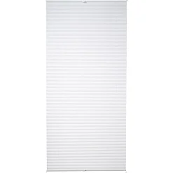 OBI Tessuto plissettato controventato Milena 120 cm x 130 cm bianco