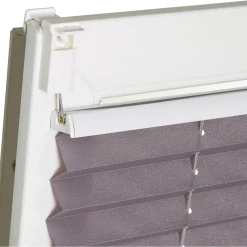OBI Tessuto plissettato controventato Milena 105 cm x 130 cm grigio