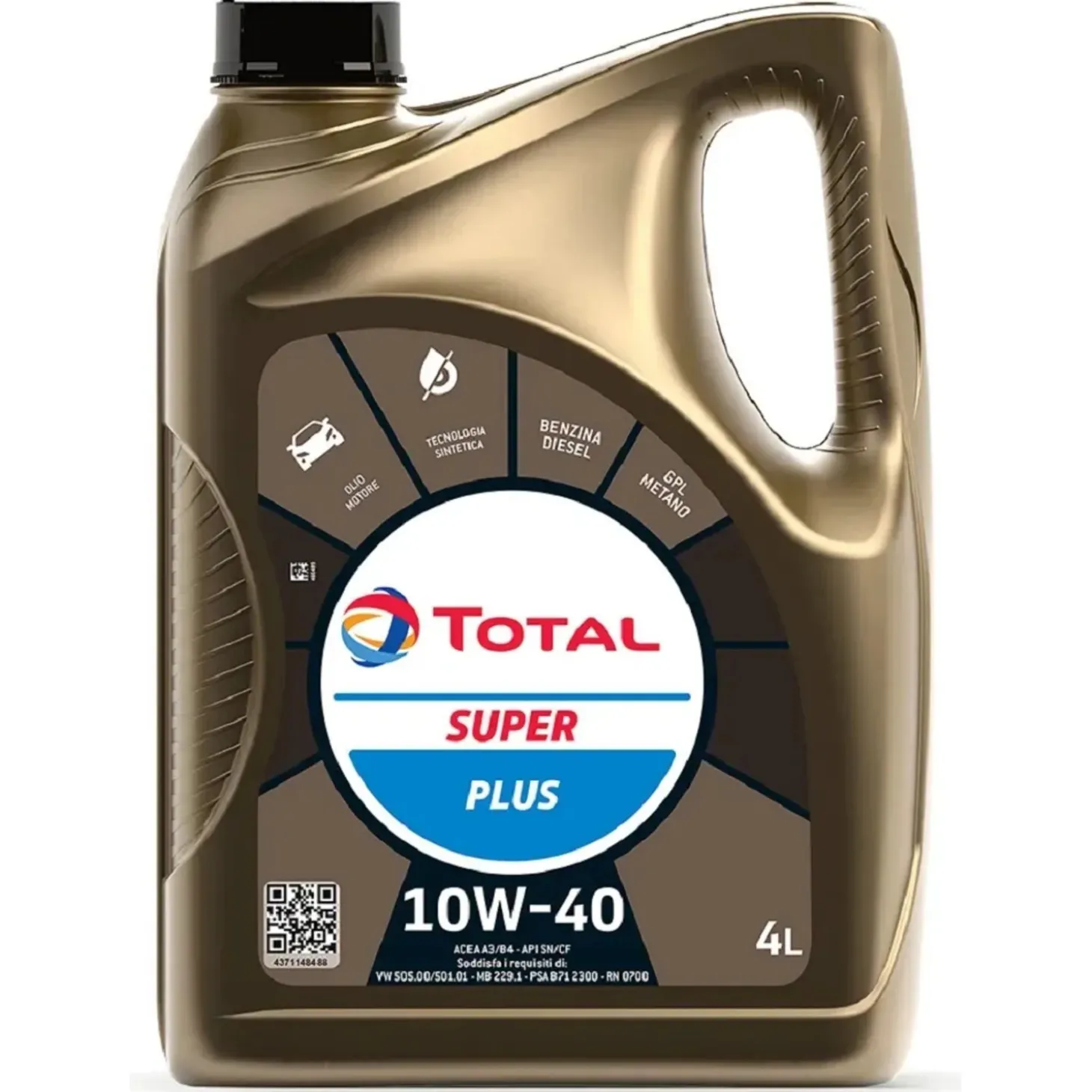 Olio motore Total Super plus 10W40 4 l