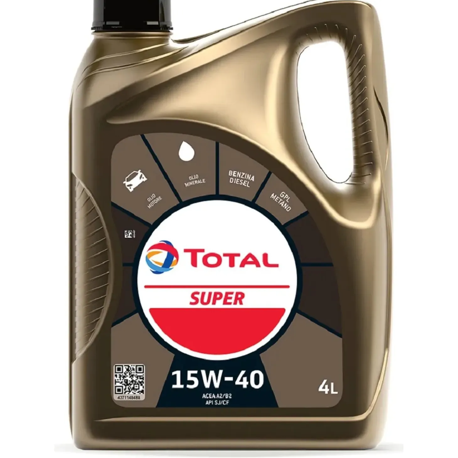 Olio motore Total Super 15W40 4 l