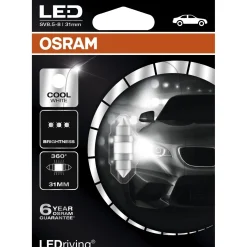Osram lampadina auto LEDriving 12 V 31 mm