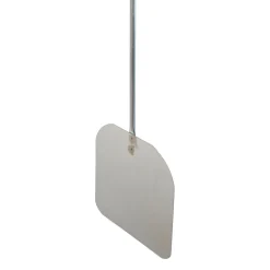 Pala pizza rettangolare in acciaio inox 31x36 cm