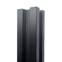 Palo in alluminio per pannello 6,8x6,8x94 cm nero