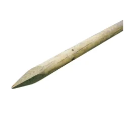 Palo tondo in legno con punta Ø 6 x H 50 cm