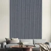 Pannello fonoassorbente decorativo cemento 240x57,25 cm Sp. 19 mm