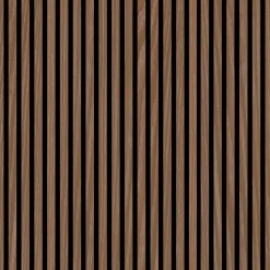 Pannello fonoassorbente decorativo PVC rovere 240x57,25x1,9 cm