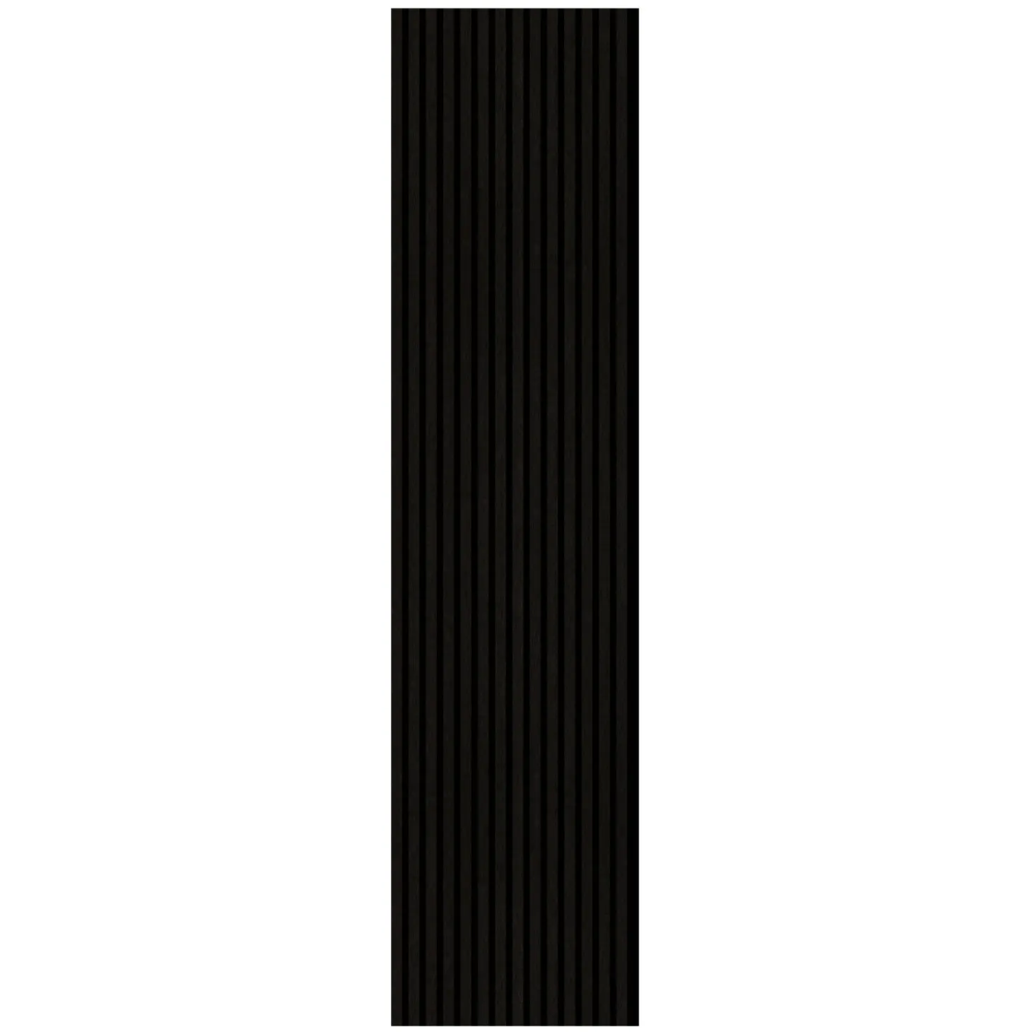 Pannello fonoassorbente decorativo rovere fumè 240x57,2 cm Sp. 19 mm