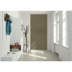 Pannello fonoassorbente decorativo rovere 240x57,25 cm Sp. 19 mm