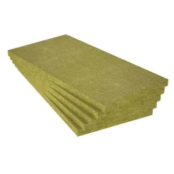Pannello in lana di roccia rivestito in alluminio 100x60x3 cm beige