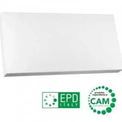 Pannello in polistirene espanso 100x50x3 cm bianco