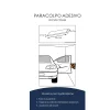 Paracolpo garage catarifrangente gialla/nera