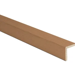 Paraspigolo in mdf rivestito in melaminico noce chiaro 278 mm