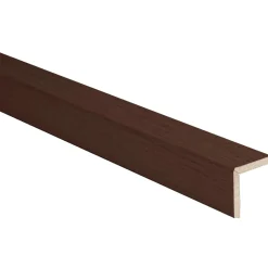Paraspigolo in mdf rivestito in melaminico noce scuro 278 mm