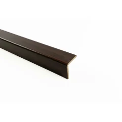 Paraspigolo in MDF 2,8x2,8x270 cm noce scuro
