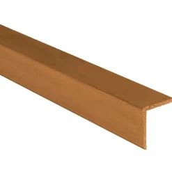 Paraspigolo in pvc noce chiaro 30 mm x 30 mm