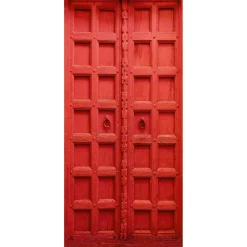 Parato per porte Red door 92 cm x 202 cm